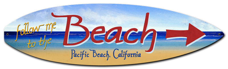 Pacific Beach Surfboard 6 x 22
