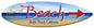 Pacific Beach Surfboard 6 x 22