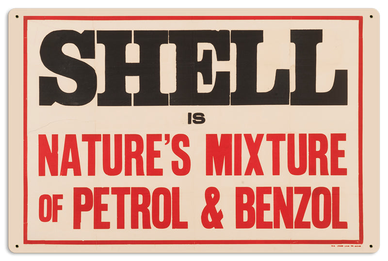 Natural Petrol Benzol 24 X 16