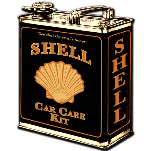 Oil Can Vintage Style Metal Sign 14 X 15
