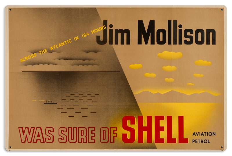 Jim Mollison Across 16 X 24