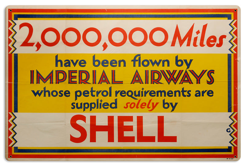 Imperial Airways Gas 24 X 16
