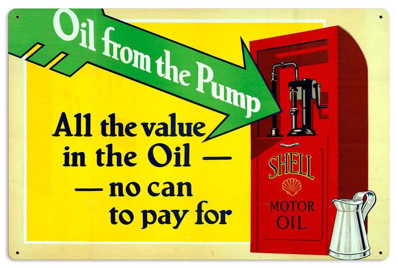 Oil From The Pump 24 X 16