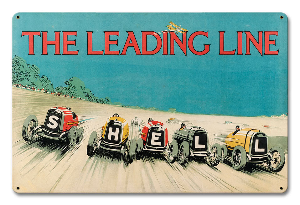 Shell Leading The Line 18 X 12