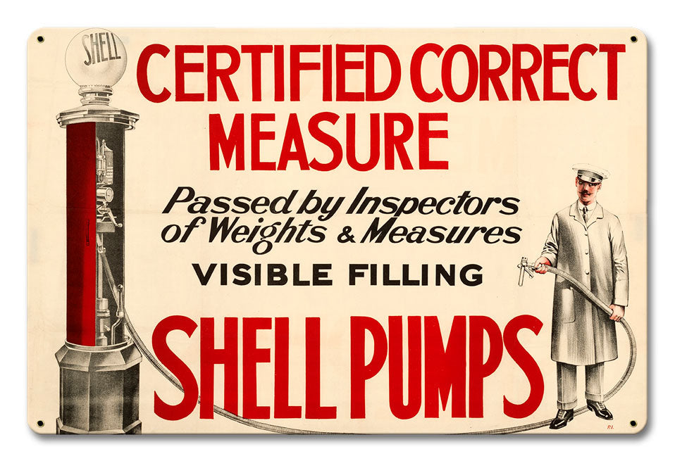 Certified Correct Measure 12 X 18