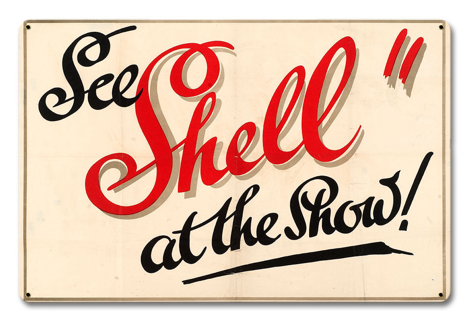 Shell At The Show 12 X 18