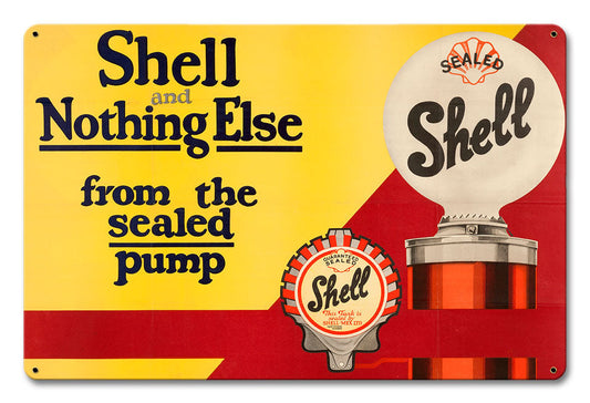 Nothing Else Vintage Style Metal Sign 12 X 18