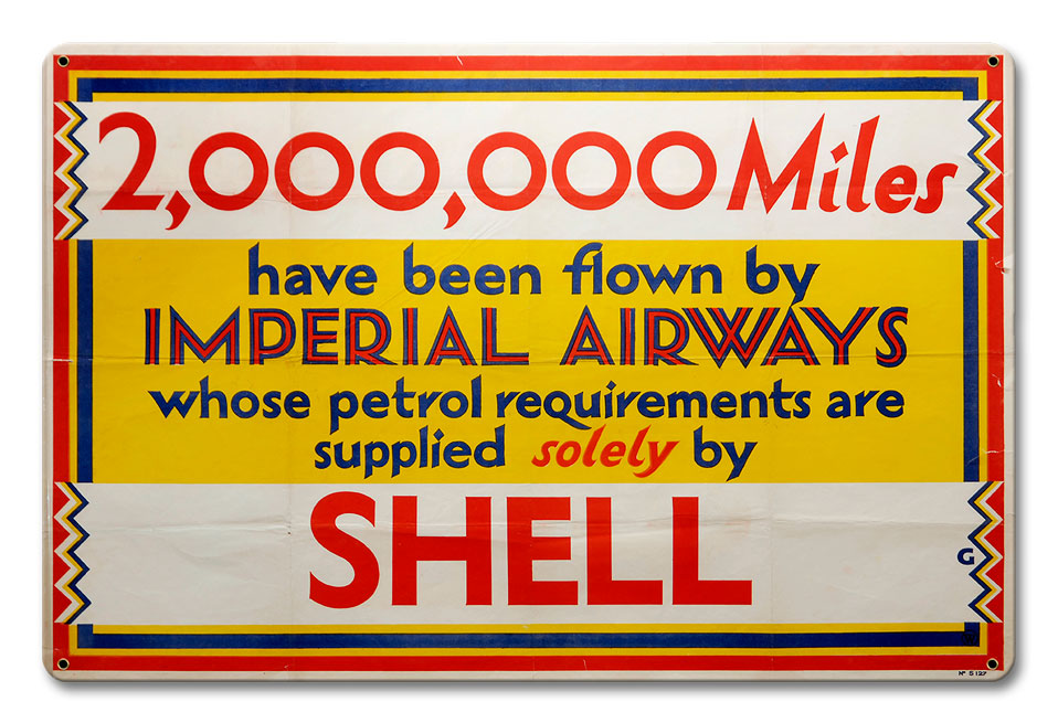 Imperial Airways Gas 18 X 12