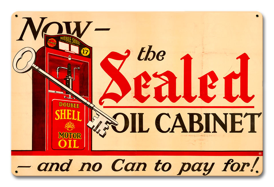 The Sealed Oil Cabinet 18 X 12