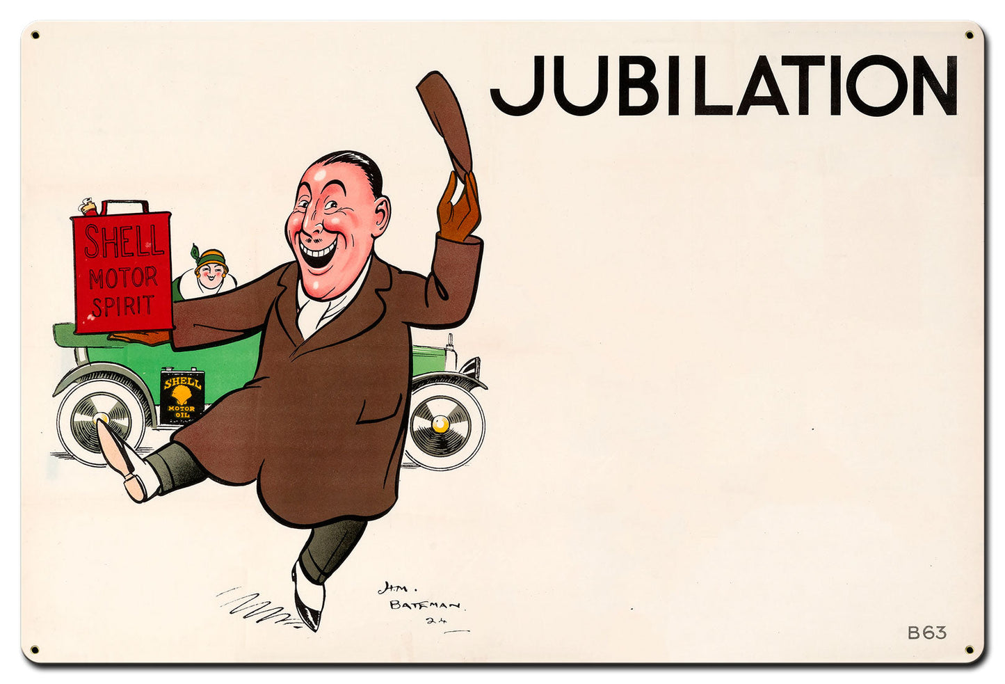 Shell Motor Oil Jubilation 36 X 24