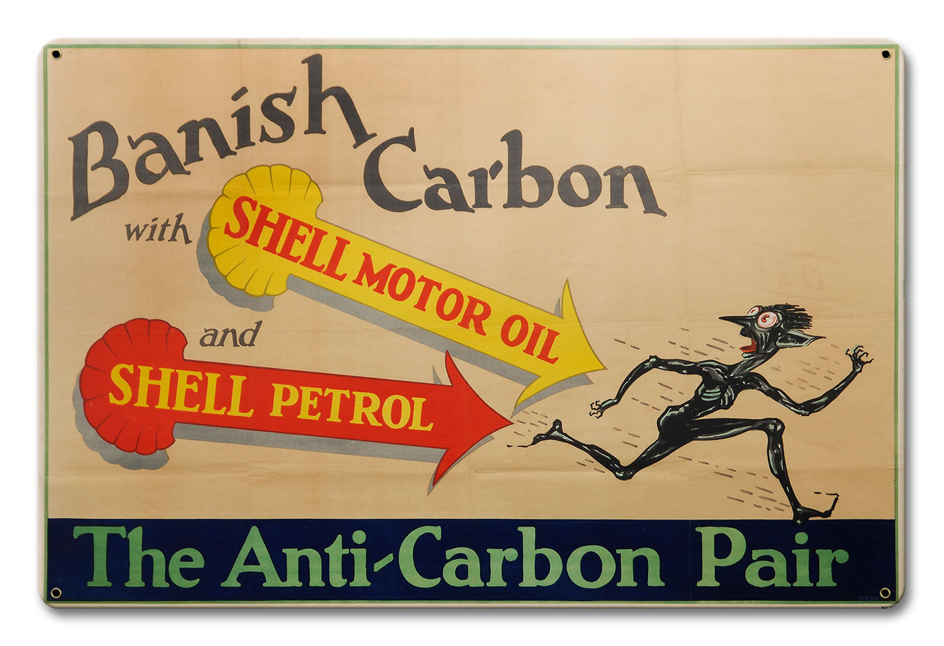 Banish Carbon Shell Motor Oil 18 X 12