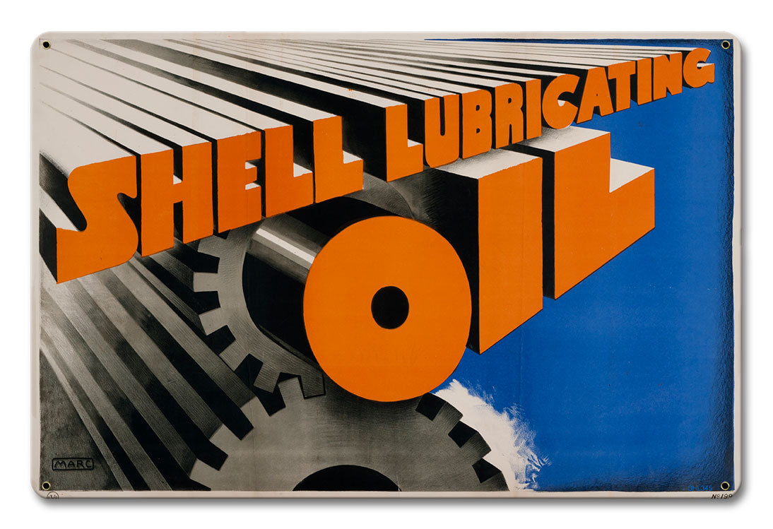 Gears Shell Lubricating Oil 12 X 18