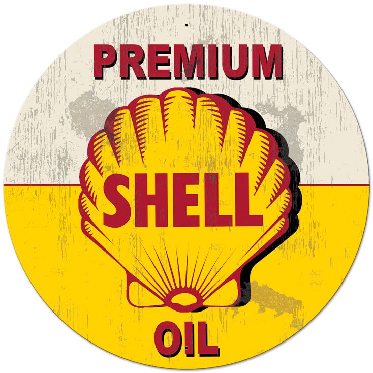 Yellow Premium Shell Oil 42 X 42