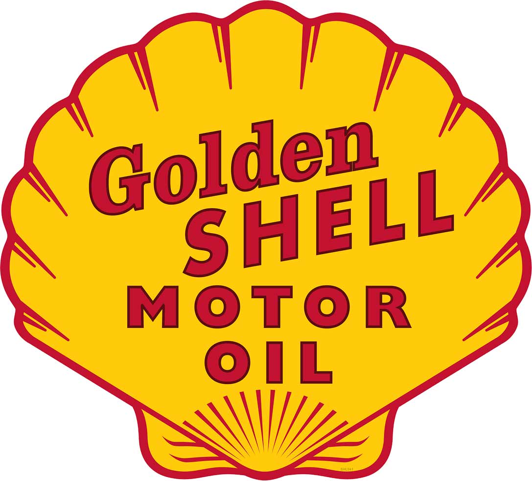 Golden Shell Oil 30 x 27