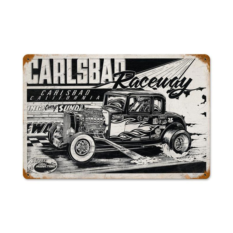 Carlsbad Raceway 18 x 12