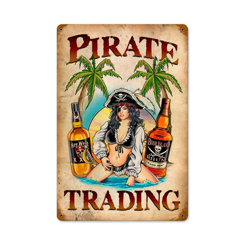 Pirate Trading 12 x 18