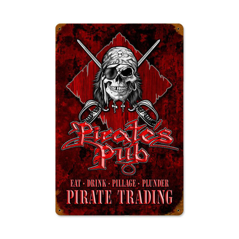 Pirates Pub 12 x 18