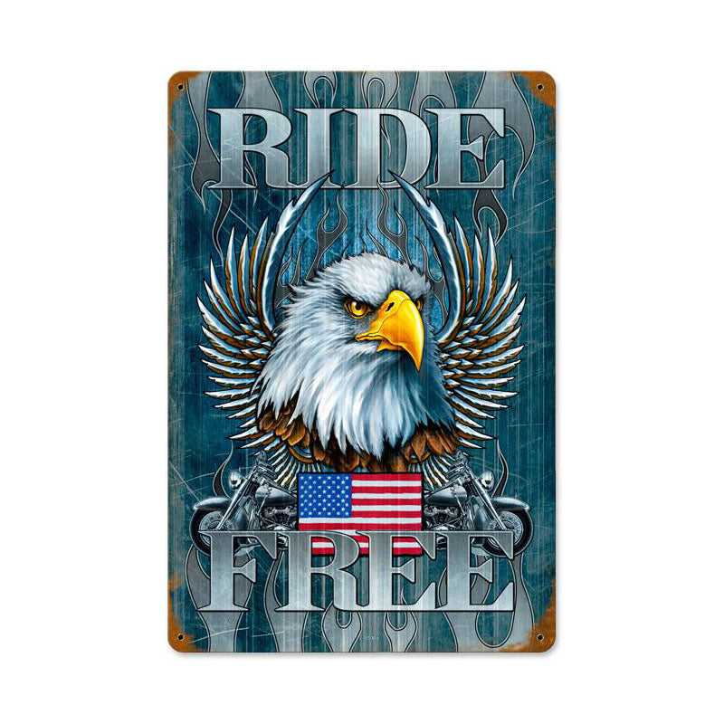 Ride Free 12 x 18
