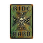 Ride Hard 12 x 18