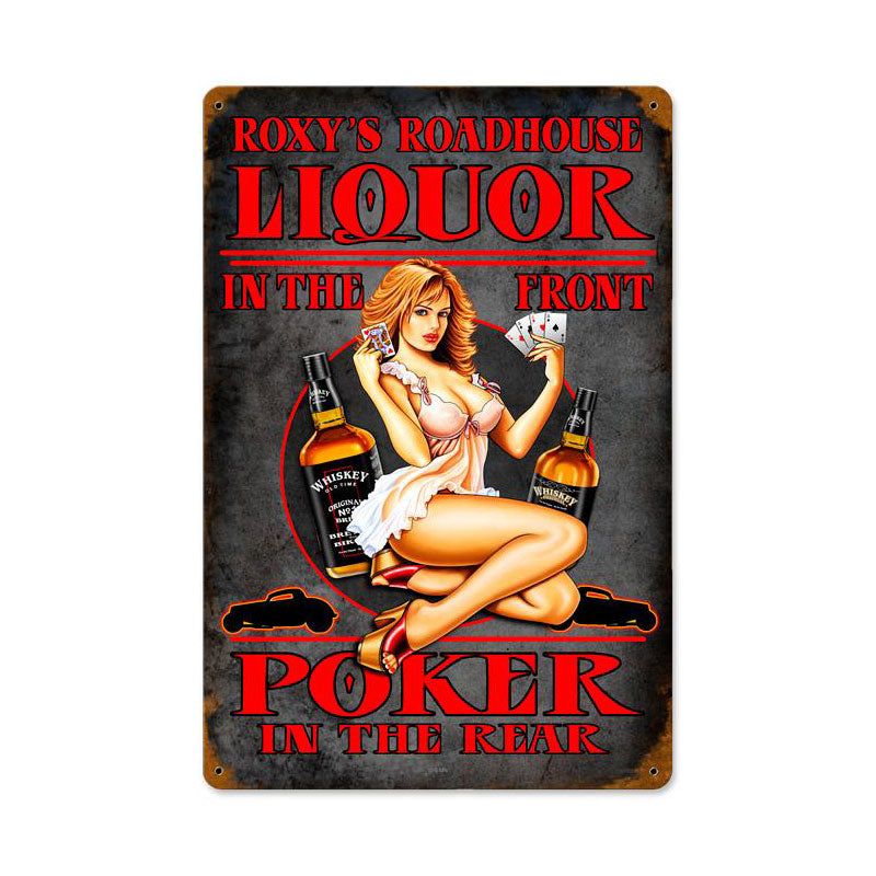 Liquor Poker 12 x 18