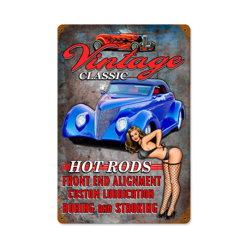 Hot Rods 12 x 18