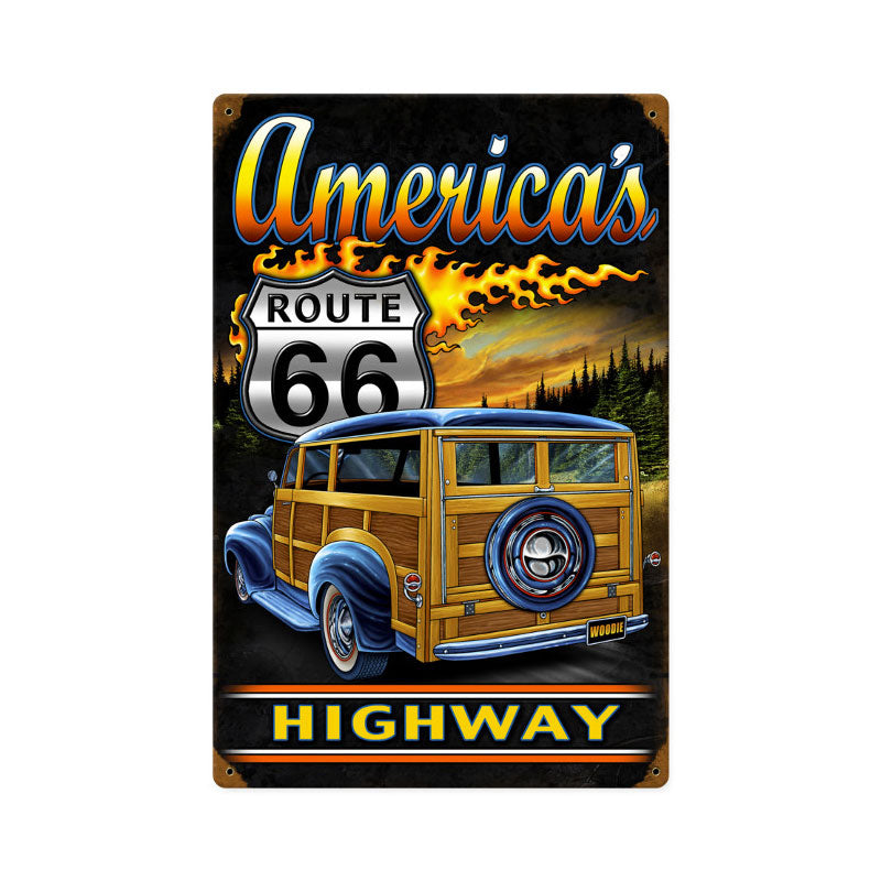 American Woodie 12 x 18