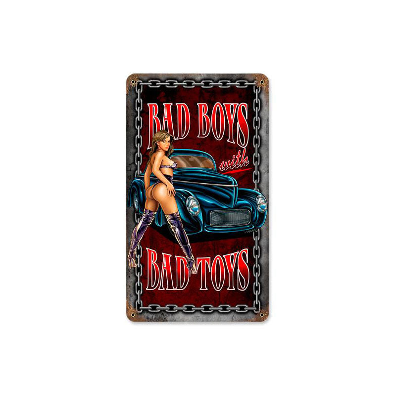 Bad Boys With Toys 8 x 14