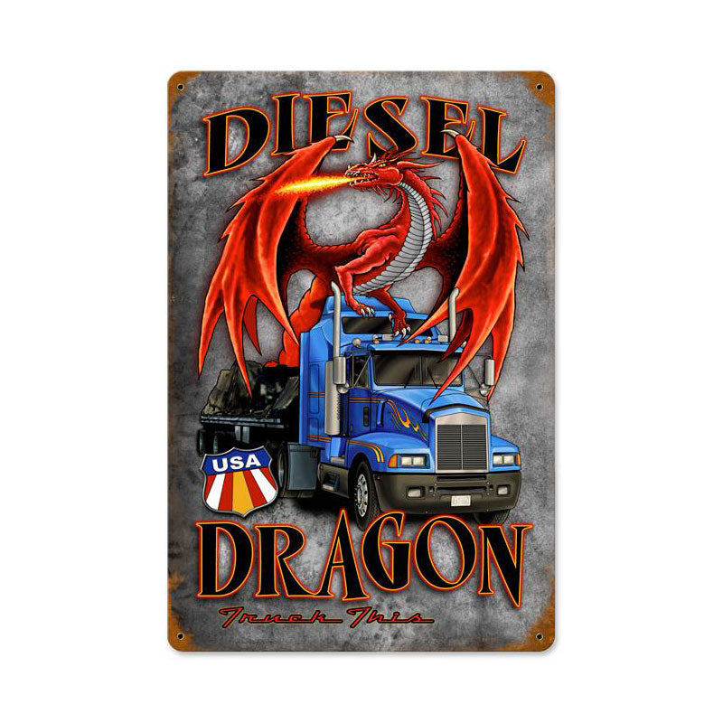 Diesel Dragon 18 x 12