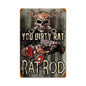 Dirty Rat Rod 12 x 18