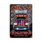 Truckers Highway 12 x 18