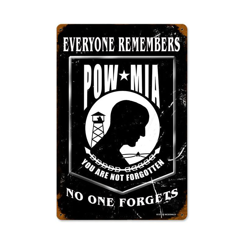 Pow Black 12 x 18