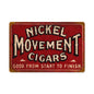 Nickel Cigars 12 x 18