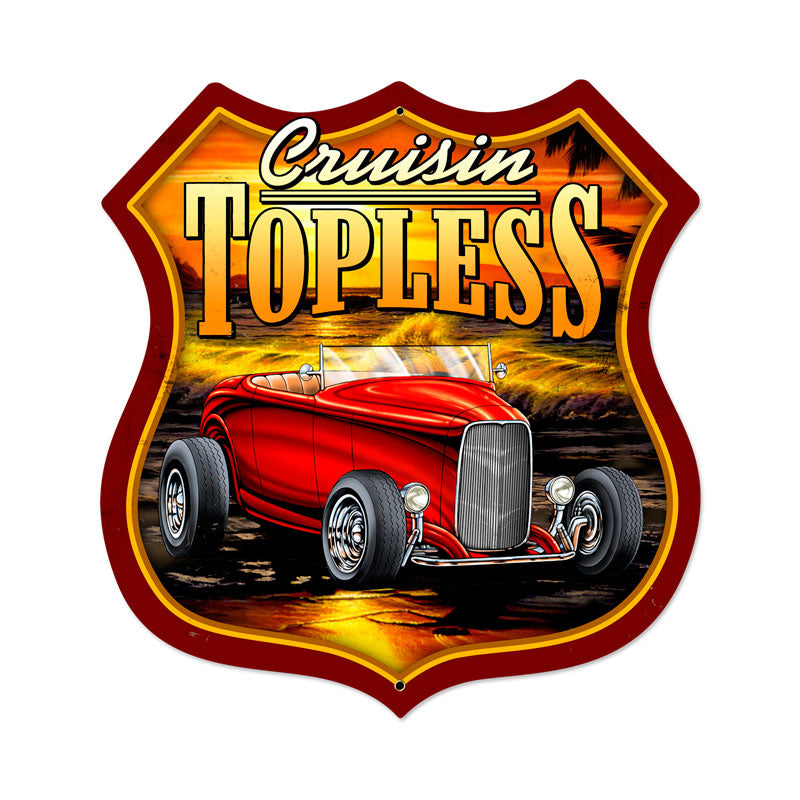 Cruisin Topless 28 x 28