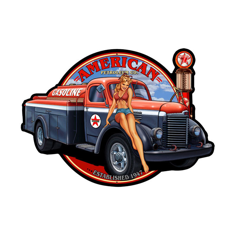 American Petroleum Girl 19 x 14