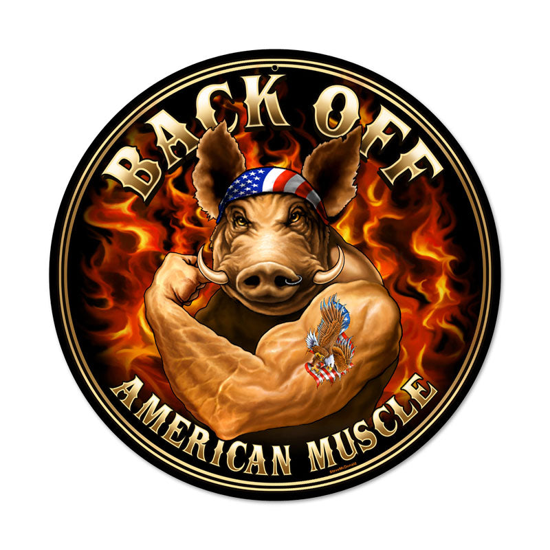 Back Off 14 x 14