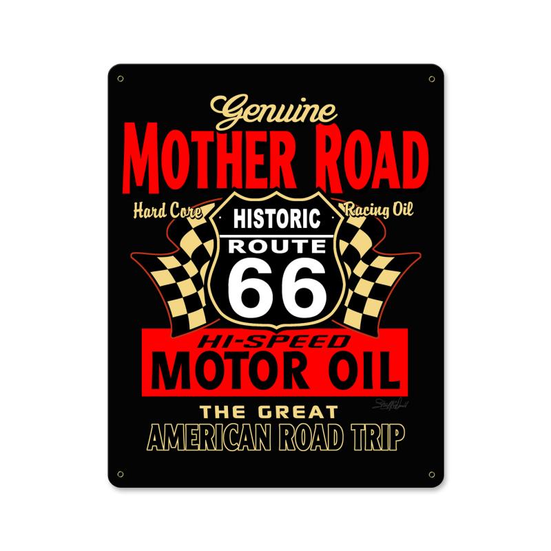 Mother Road Motor Oil 12 x 15