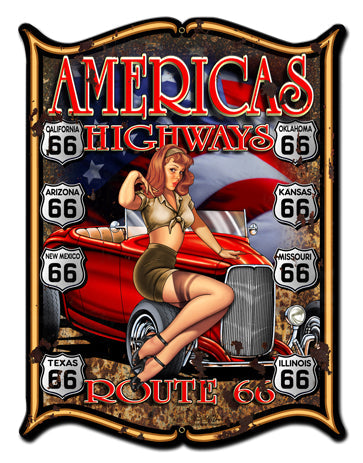 America'S Highways 18 x 24