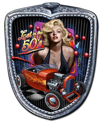 Marilyn Grill Vintage Style Metal Sign 20 x 24