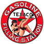 Texaco Girl 24 x 24