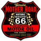 Route 66 The Mother Road 24 x 24