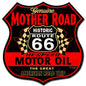 Route 66 The Mother Road 18 x 18