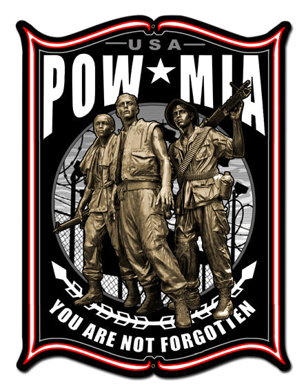 Pow Vintage Style Metal Sign 24 x 33
