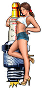 Spark Plug Girl 16 x 34