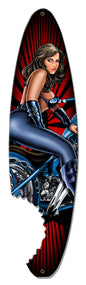 Pin Up Surfboard 30 x 8