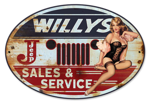 Willy'S Sales And Service 18 x 12
