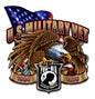 Us Military Vet Eagle 18 x 18