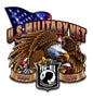 Us Military Vet Eagle 14 x 14