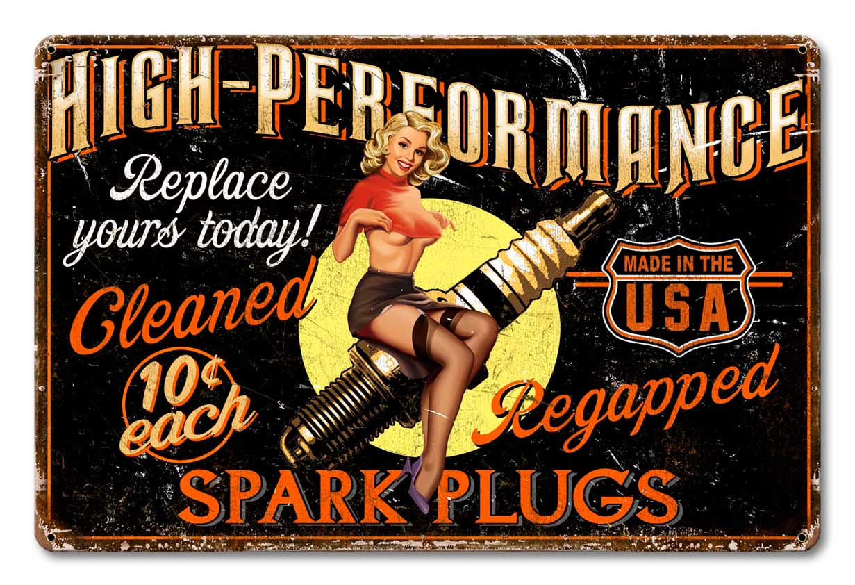 Girl Spark Plug 18 x 12