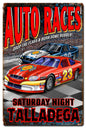 Auto Races 20 x 30