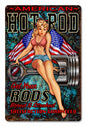 Hot Rod Girl 4 12 x 18